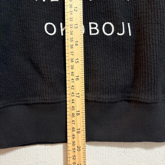 Boat House Apparel WORLD TRAVELER RIBBED PULLOVER Black Small - Picture 5 of 9